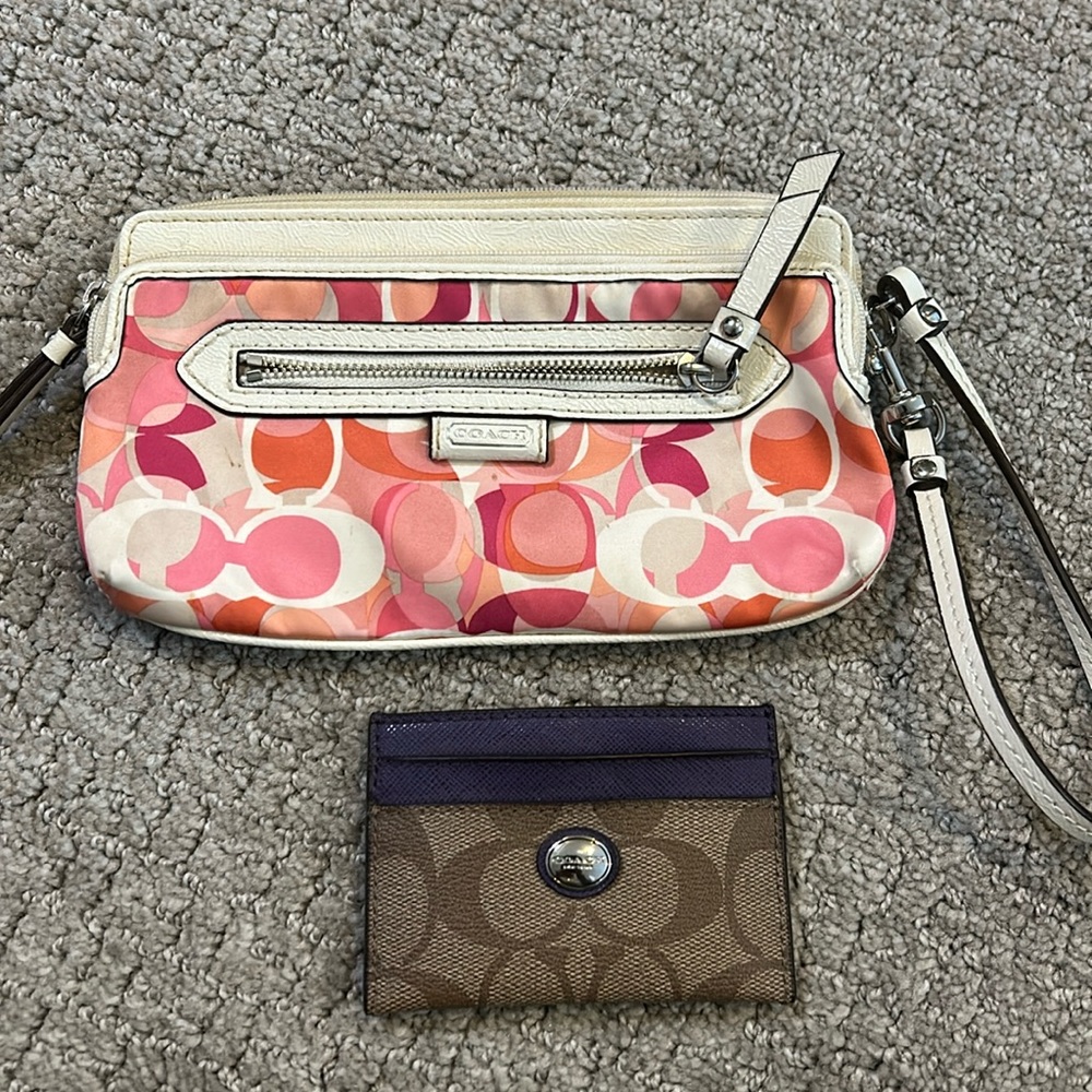 Coach Wallet and wristlet